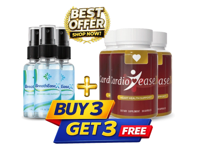 CardioEaseX supplement bottles